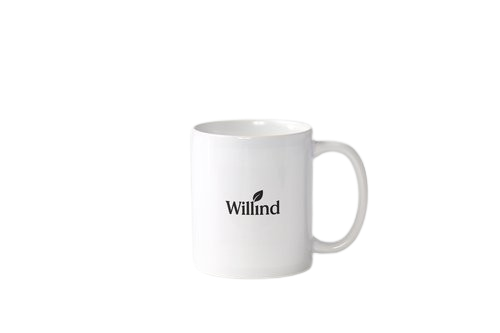 TASSE EN CÉRAMIQUE - MUG 325 ML | Blanc de la marque Willind