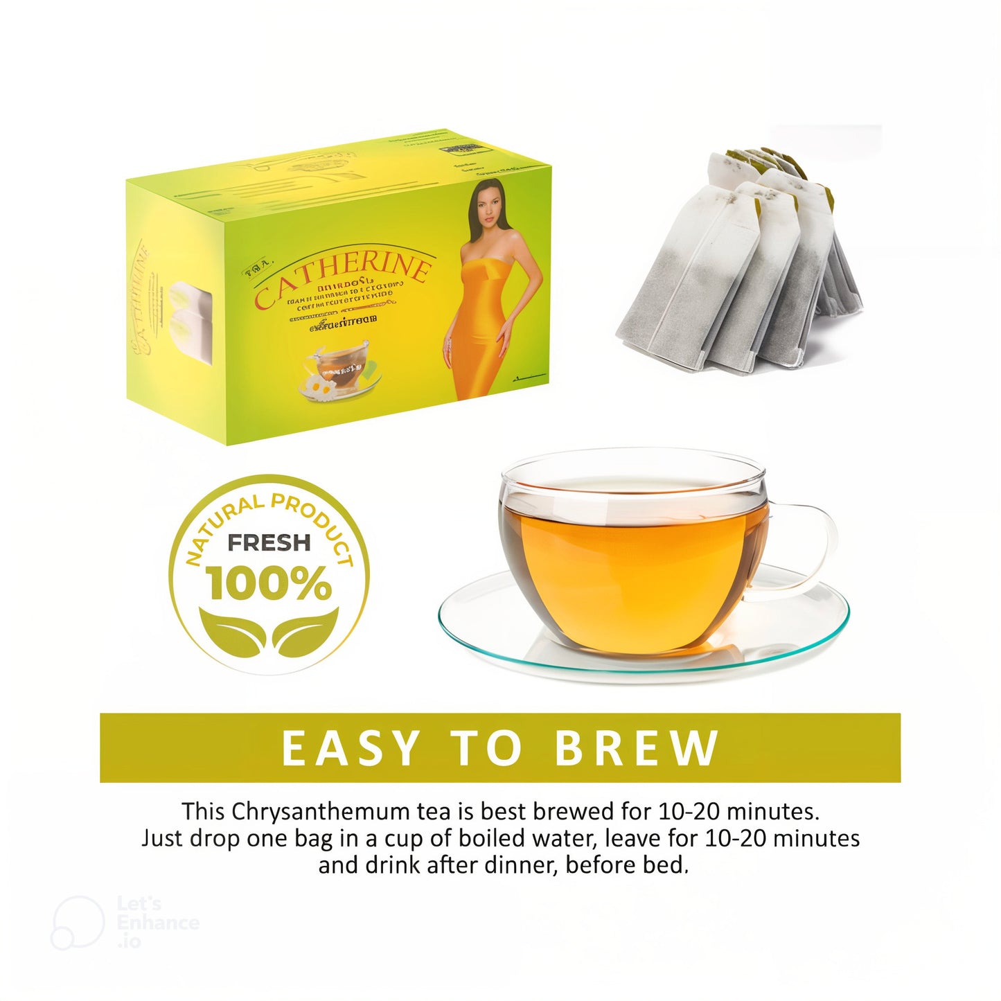 THE CATHERINE MINCEUR X32 HERBAL INFUSION SAVEUR CHRYSANTHEMUM