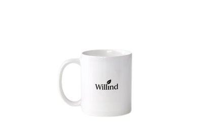 TASSE EN CÉRAMIQUE - MUG 325 ML | Blanc de la marque Willind